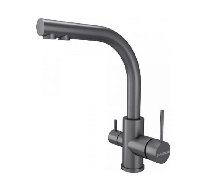 Смеситель Paulmark Essen Es213011-MG, матовый серый