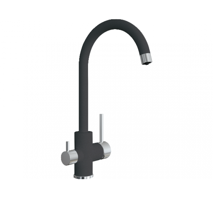 Смеситель Florentina Клио черный