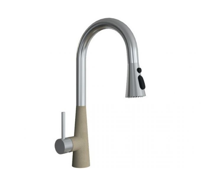 Смеситель Florentina Вита Про бежевый