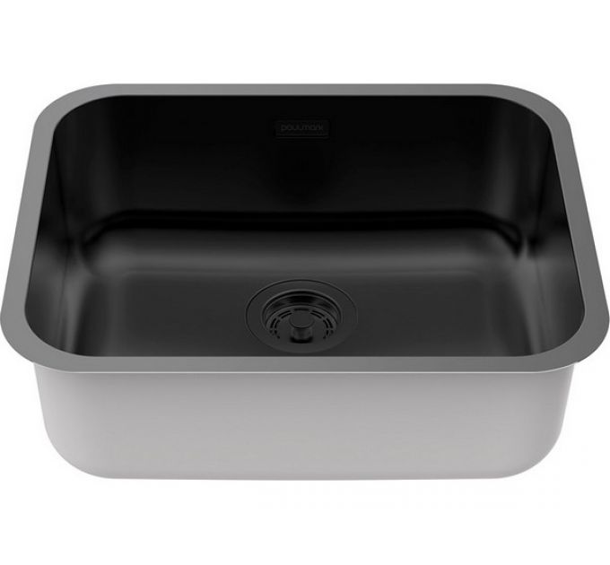 Мойка Paulmark Vello 53 uni VE53-MBN, матовый черный