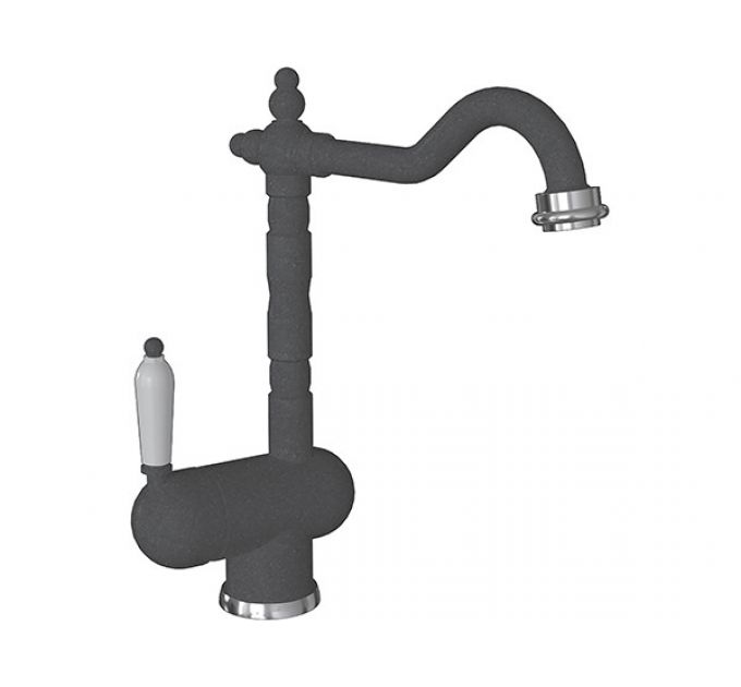 Смеситель Florentina Ода черный