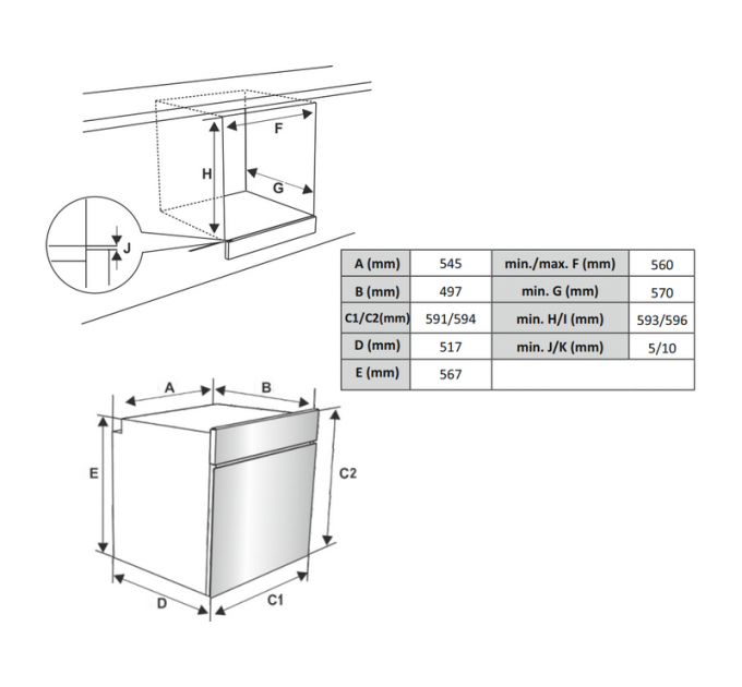 Духовой шкаф EXITEQ EXO-110 black