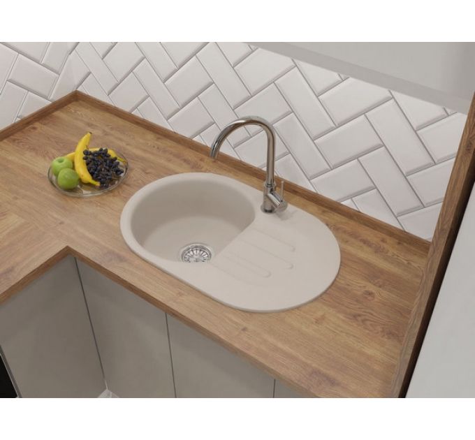 Мойка GRANFEST SM685L белая