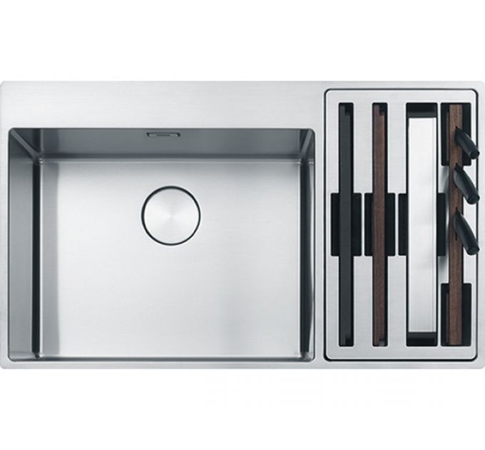 Мойка Franke Box Center BWX 220-54-27 TL, рабочий центр справа (127.0538.259)