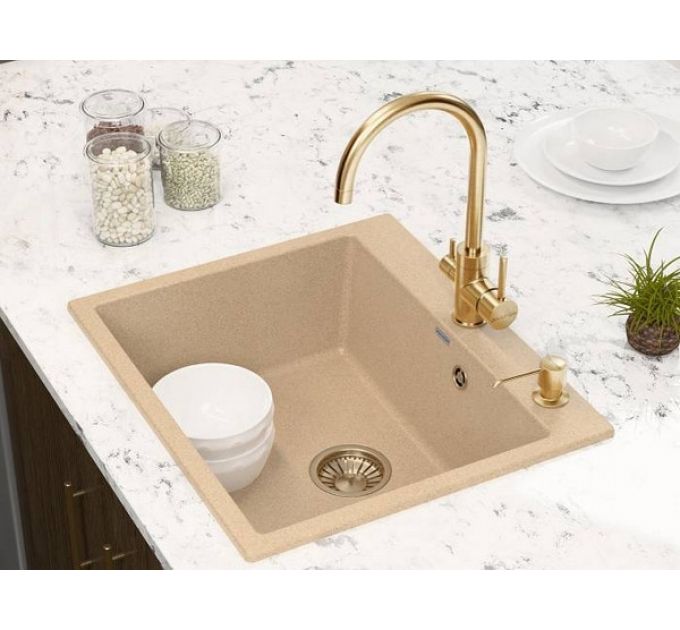 Смеситель Paulmark Essen Es213211-G, золото