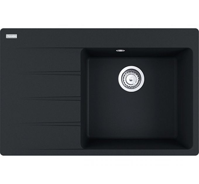 Мойка Franke CNG 611/211-78 TL, черный матовый, чаша справа (114.0639.719)