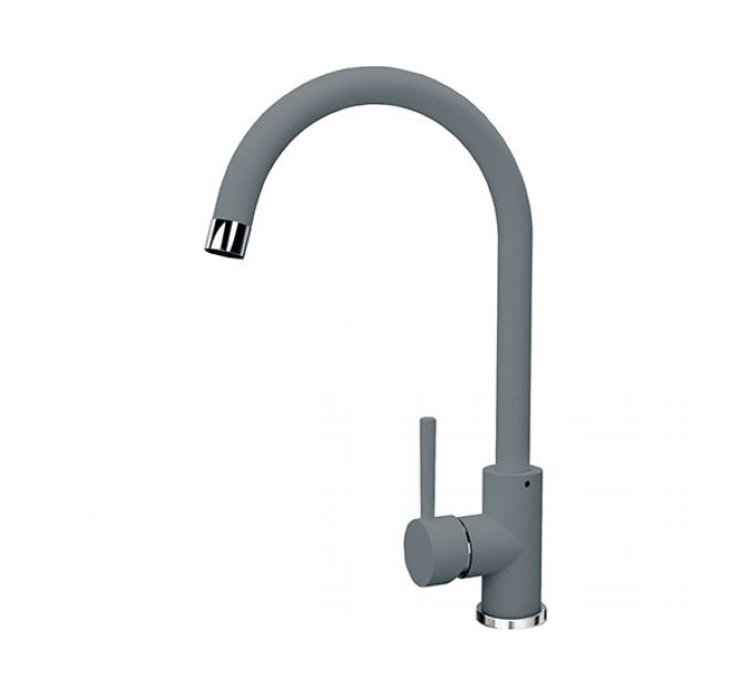 Смеситель Florentina Юна серый шелк