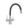 Смеситель Longran Techno LM2198 Stanless Steel/Black