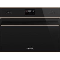 Духовой шкаф SMEG SO4602M1NR компактный с СВЧ