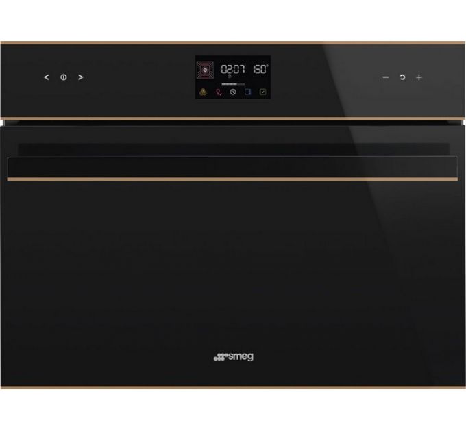 Духовой шкаф SMEG SO4602M1NR компактный с СВЧ