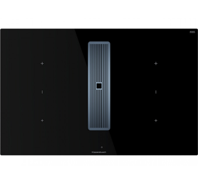 Варочная панель Kuppersbusch KMI 8350.0 SR Stainless steel индукционная с вытяжкой