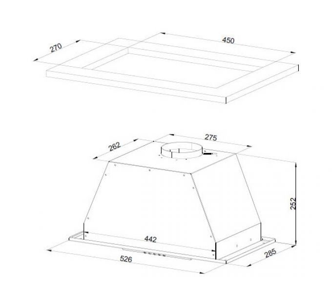 Вытяжка Kuppersberg INLINEA 52 WX