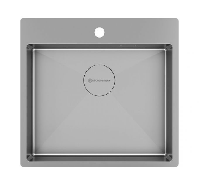 Мойка Kuchenstern WERK 60 нержавеющая сталь