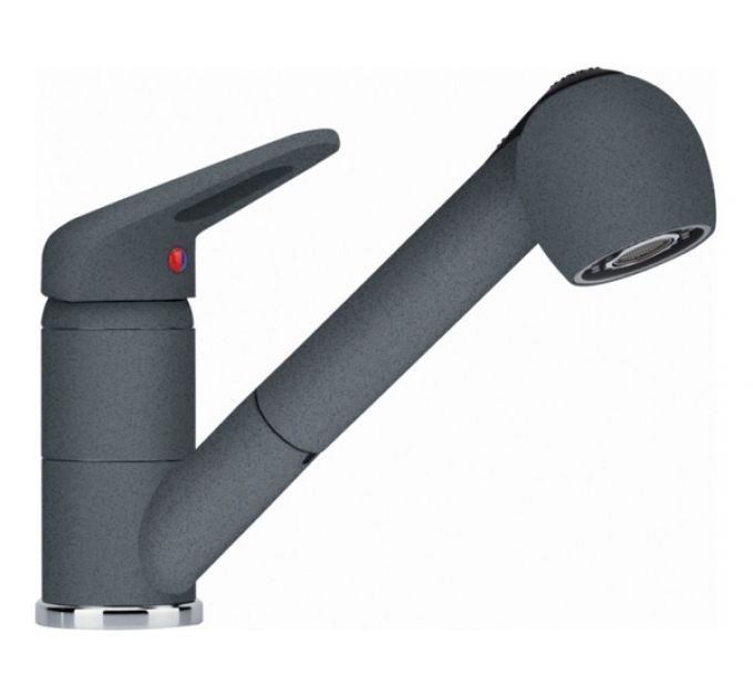 Смеситель Franke Novara Plus с выдвижным шлангом, графит (115.0470.674)