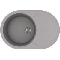 Мойка Florentina Лацио 780 серый шелк