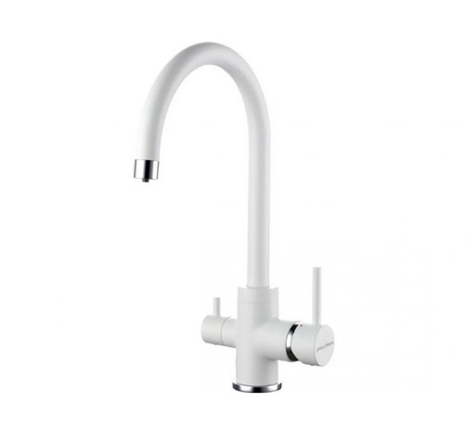 Смеситель Paulmark Essen Es213211-WH (431), белый матовый