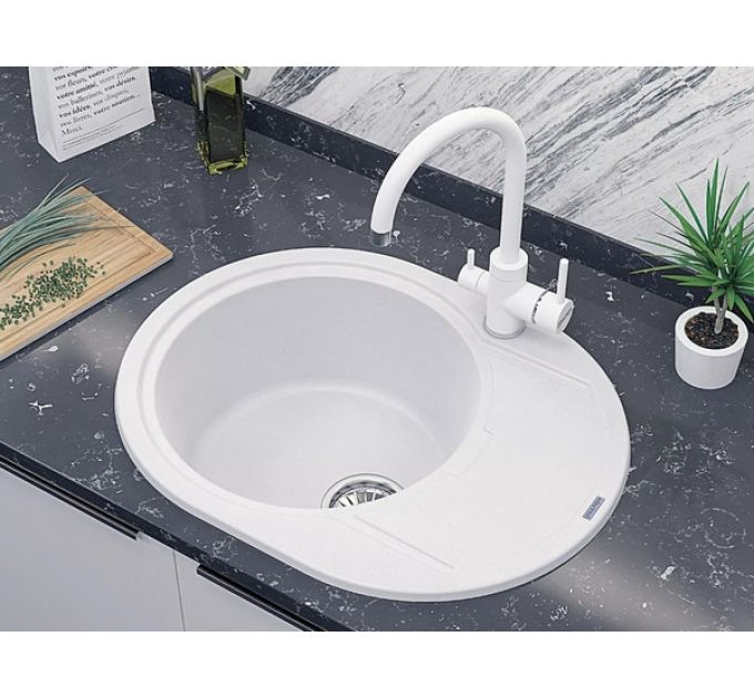 Смеситель Paulmark Essen Es213211-WH (431), белый матовый