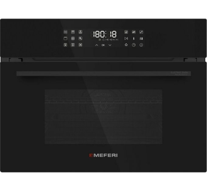 Духовой шкаф MEFERI MEO609BK MICROWAVE компактный с СВЧ