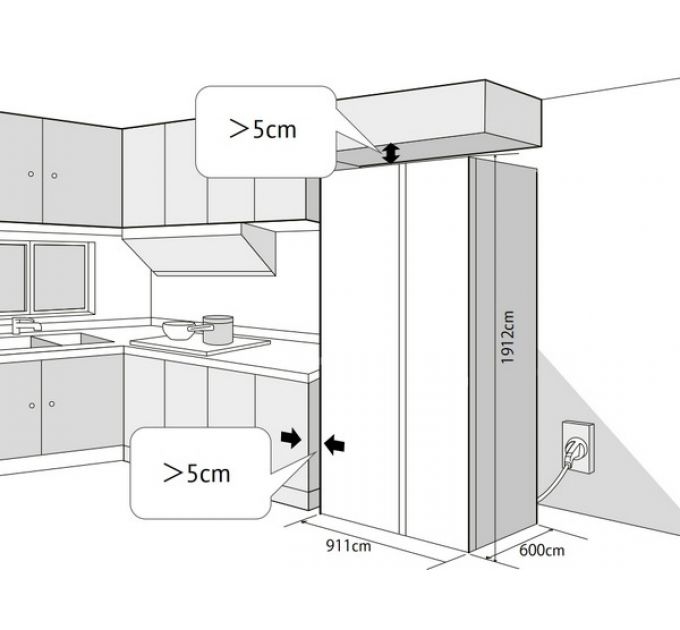 Холодильник Kuppersberg RFSN 1990 SG