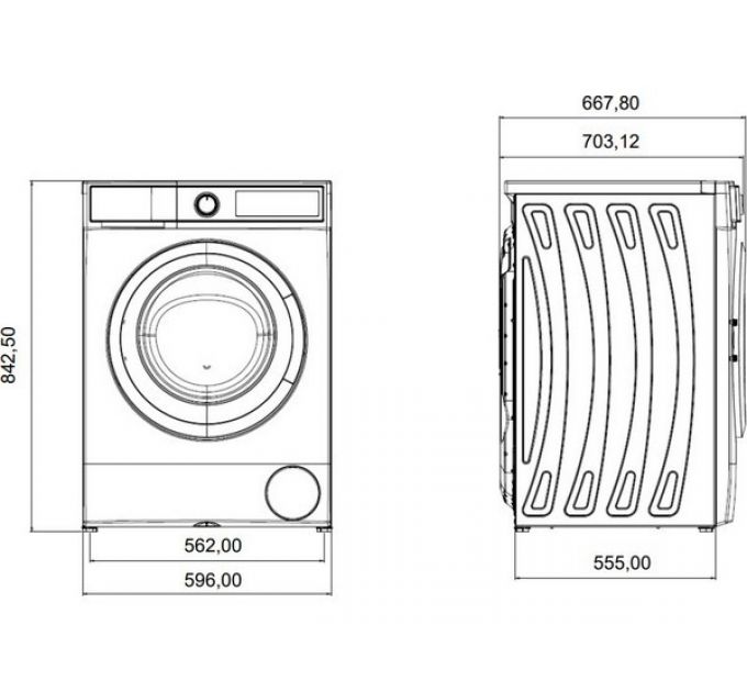 Стиральная машина Jacky's JW 12W14T3