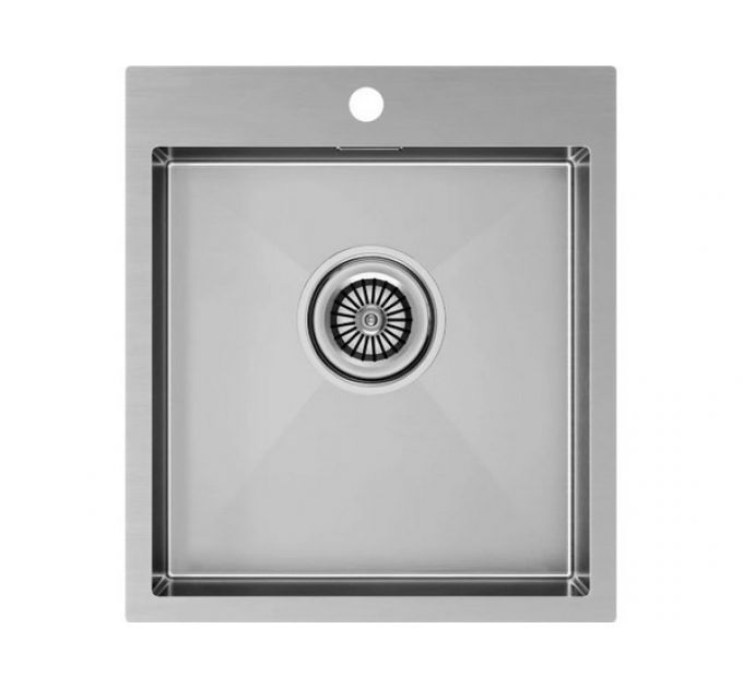 Мойка Paulmark Kroner 45 PM214551-BS, брашированная нерж. сталь