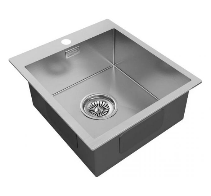 Мойка Paulmark Kroner 45 PM214551-BS, брашированная нерж. сталь