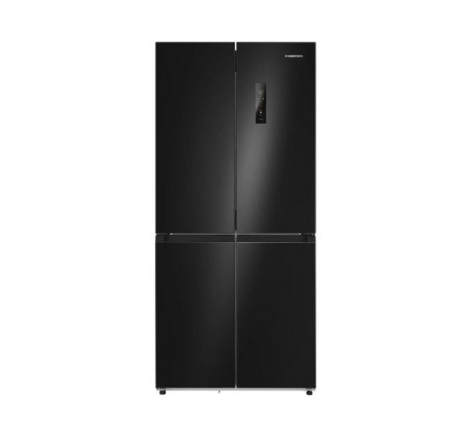 Холодильник MEFERI MFR83BLACK IX TOTAL NO FROST CROSS DOOR COMFORT