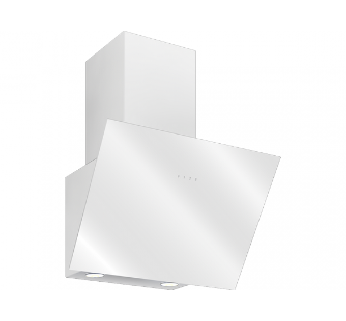 Вытяжка Elikor Антрацит 60П-650-Е3Д белый/белое стекло