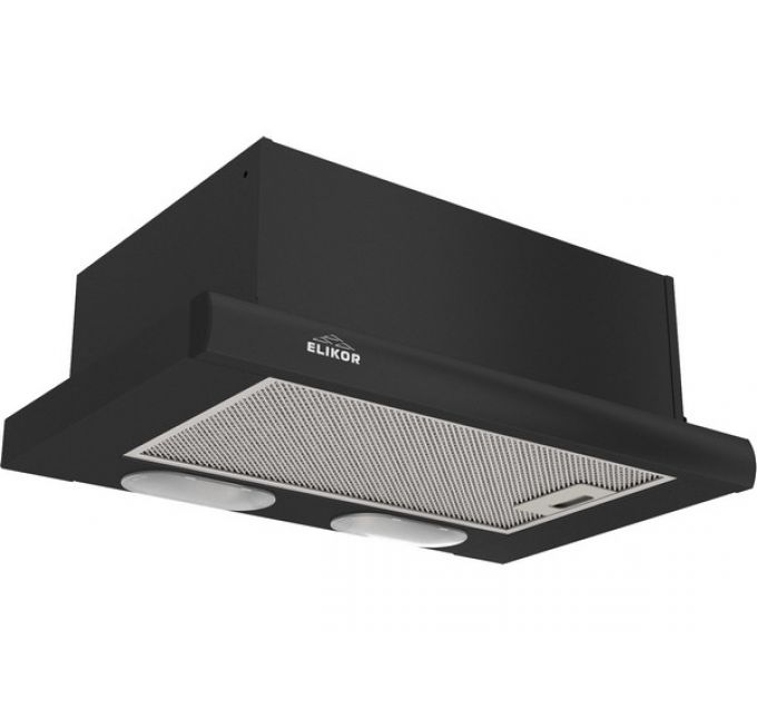 Вытяжка Elikor Интегра 50П-400-В2Л черный/черн.