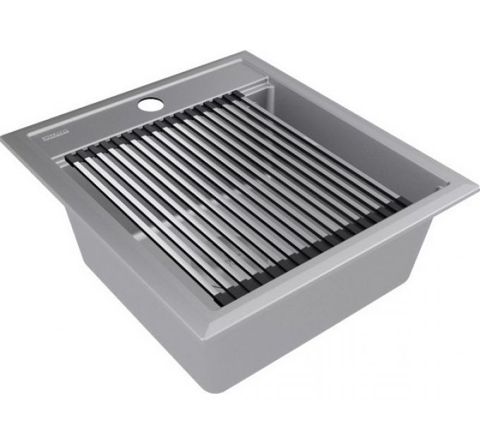 Мойка Paulmark Stepia 45 PM114651-GRM, серый металлик