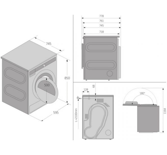 Сушильная машина ASKO T310HCXLW.P
