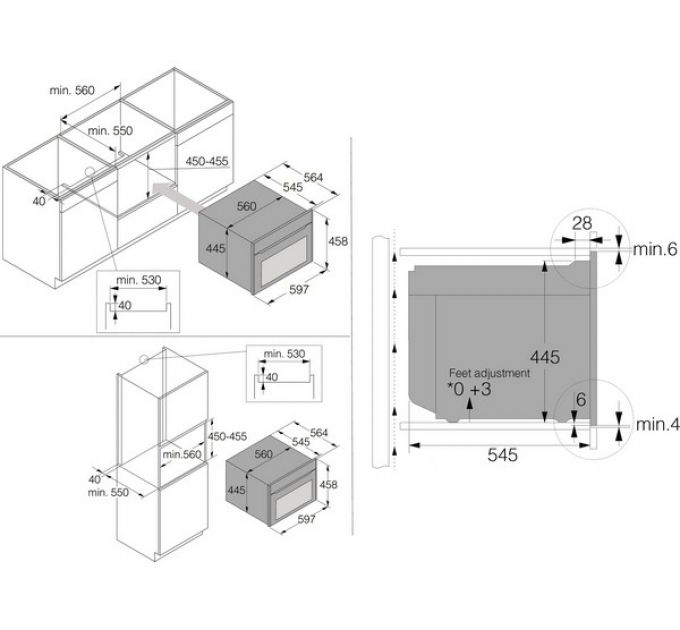 СВЧ-печь ASKO OM64SSH