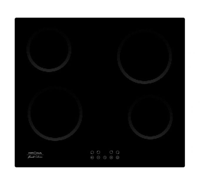 Варочная панель KRONA ACCORDO 60 BL электрическая
