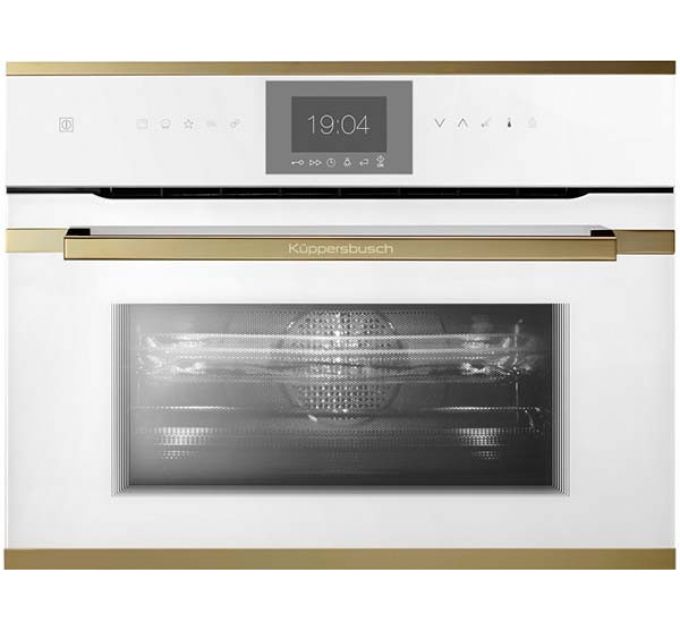 Духовой шкаф Kuppersbusch CBM 6550.0 W4 компактный с СВЧ