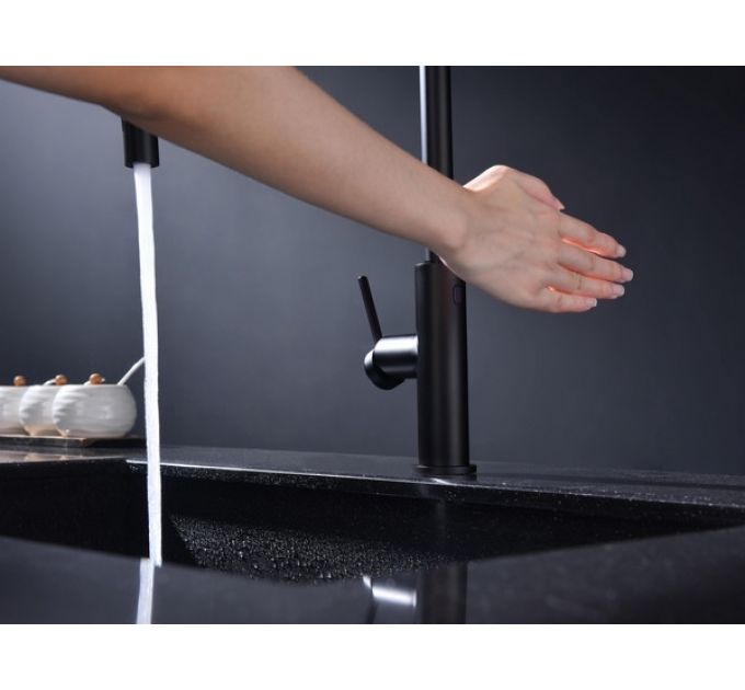 Смеситель Paulmark Senso Se215180-AN, антрацит