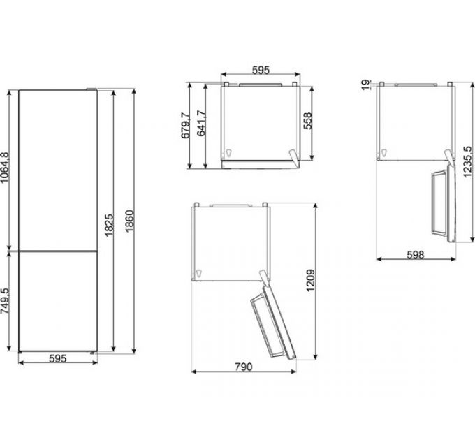 Холодильник SMEG FC18EN4AX
