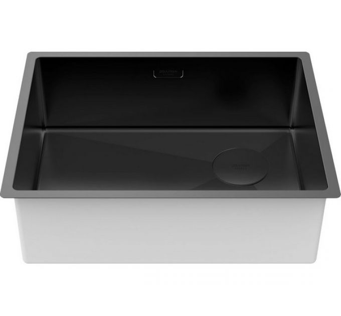 Мойка Paulmark Next-skew 58 uni PM885844-MBN, матовый черный