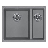 Мойка Kuchenstern UNDER 60-2 титан
