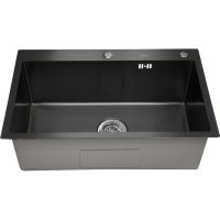 Мойка SMARTECH-68х45 нано черный