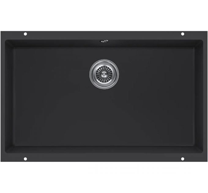 Мойка Kuchenstern UNDER 80 черный
