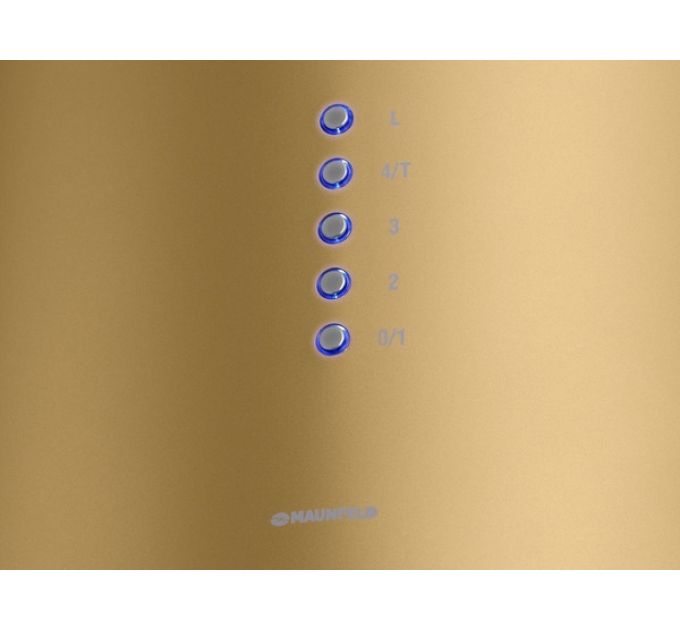 Вытяжка MAUNFELD LEE WALL 39 золотой