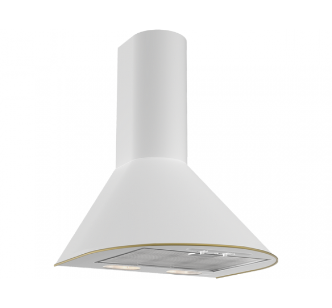 Вытяжка Elikor Эпсилон 60П-430-П3Л белый/зол.