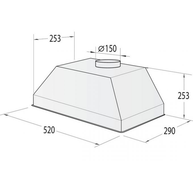 Вытяжка Gorenje BHI526E6X