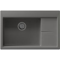 Мойка Florentina Россана 780 серый шелк