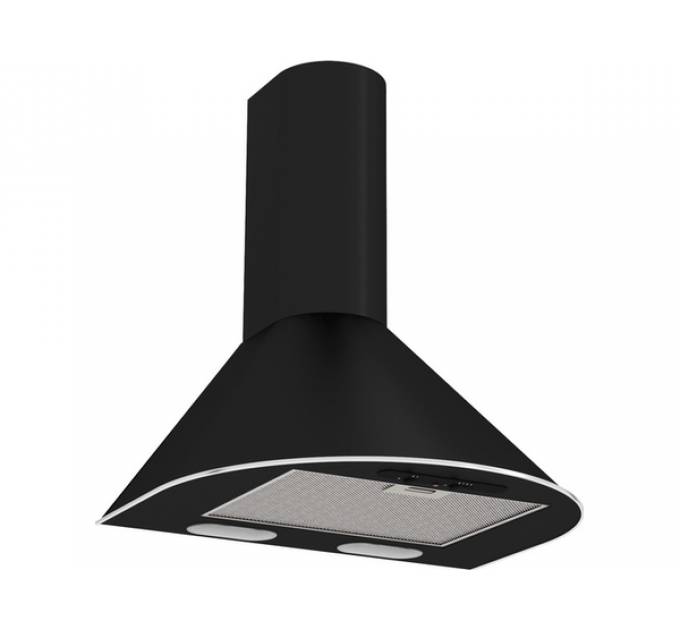 Вытяжка Elikor Эпсилон 60П-430-П3Л черный/срб.
