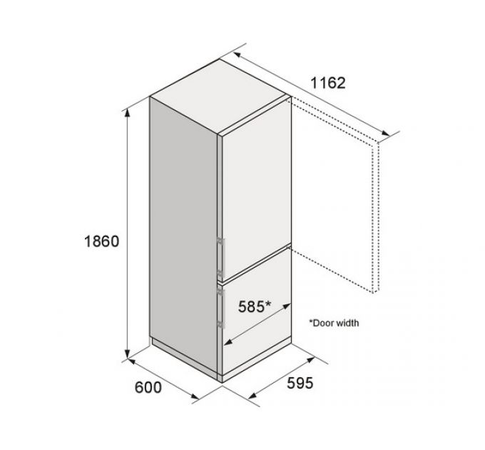 Холодильник ASKO RFC586KNBS1