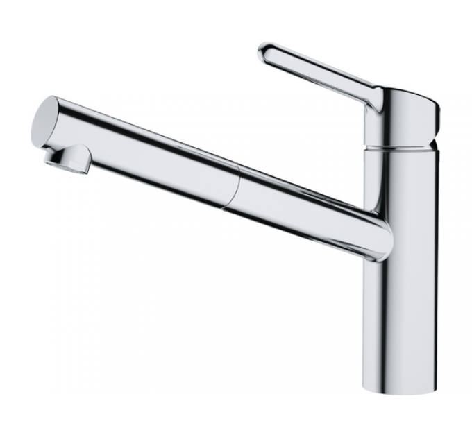 Смеситель Franke Orbit с выдвижным шлангом, хром (115.0623.055)