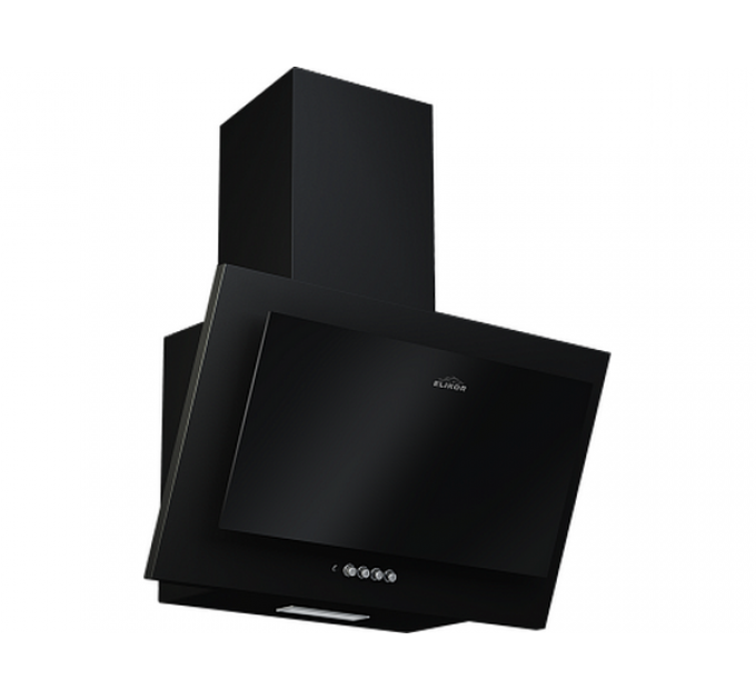 Вытяжка Elikor Коралл 60П-430-К3Д черный/черн.стекло