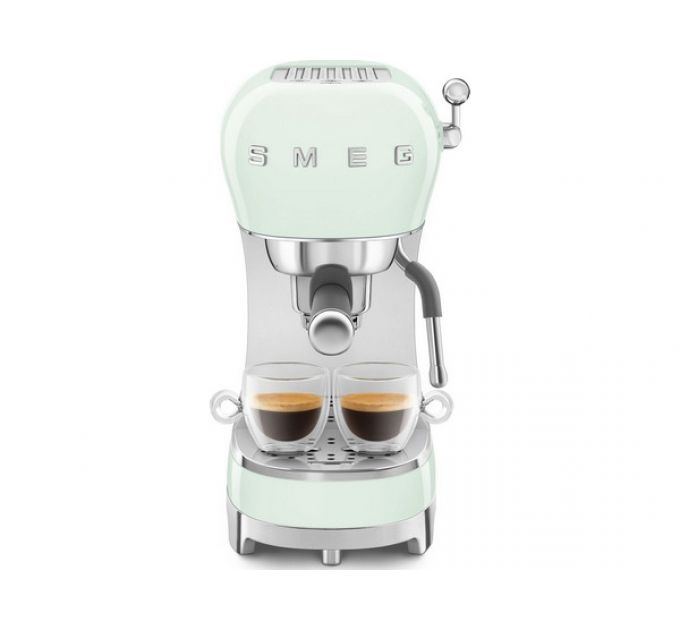 Кофемашина-эспрессо SMEG ECF02PGEU пастельный зеленый