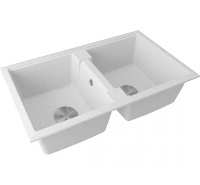 Мойка Paulmark Tandem 80/2 PM238150-WH, белый